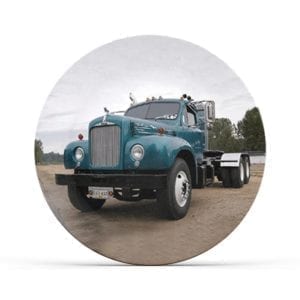 Collectable Big Rig Plate